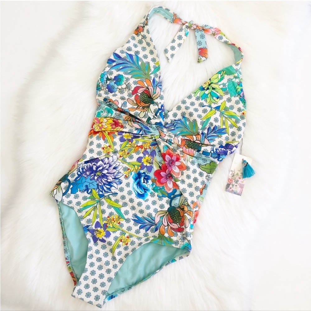 Johnny Was Hurley Twist Swimsuit - New With Tags!